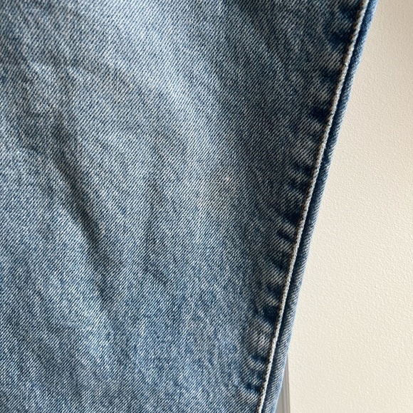 Vintage Abercrombie & Fitch 90s Relaxed Fit Jeans Medium Wash USA Made Size 8 - Picture 3 of 5